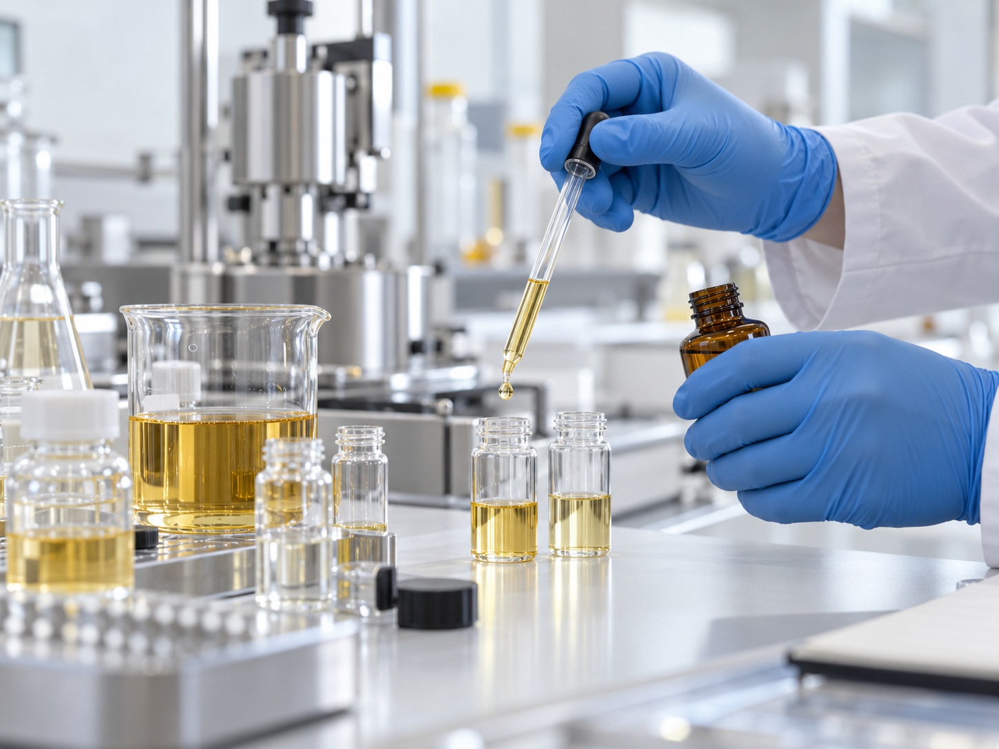 Illustrative laboratory evaluation of lubricant samples